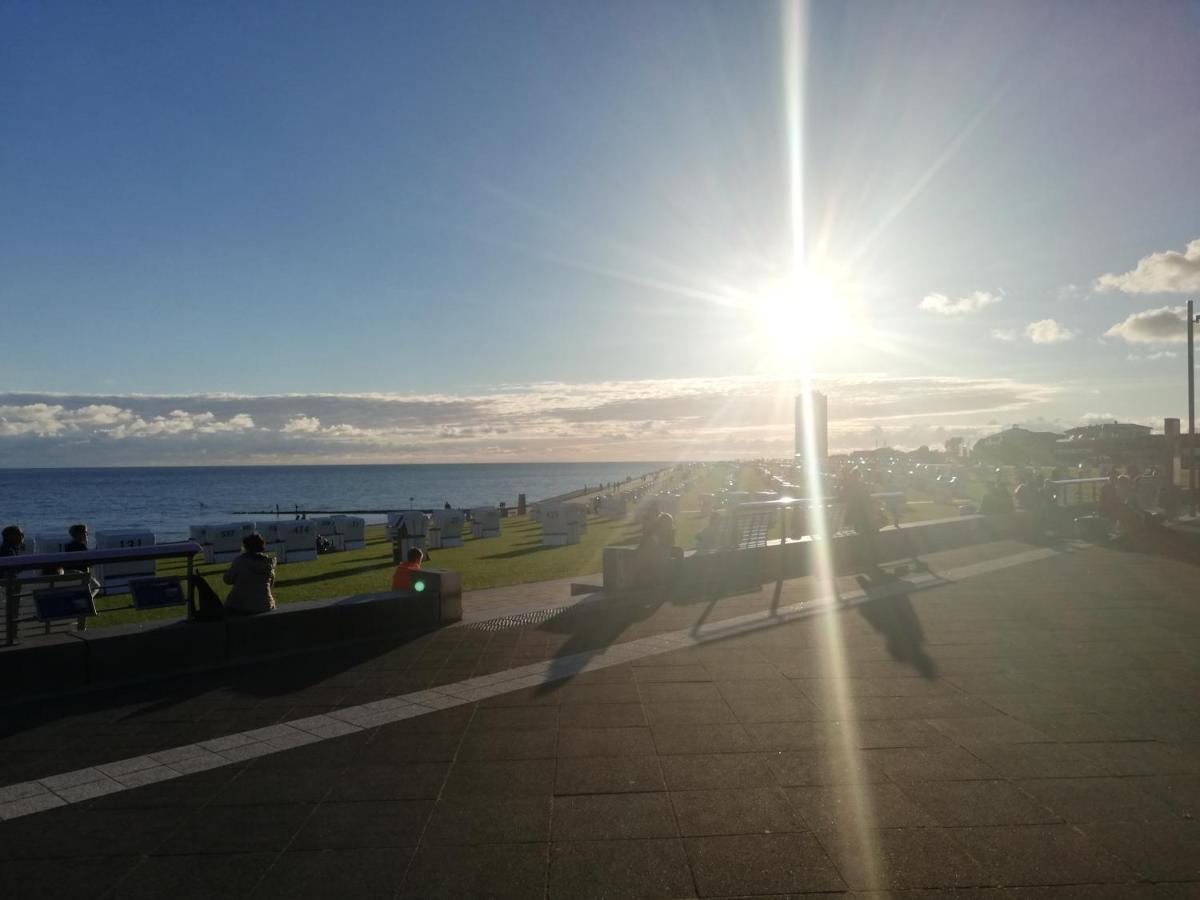 Buesum Nordseestrasse 5 Eg Fewo Esterno foto