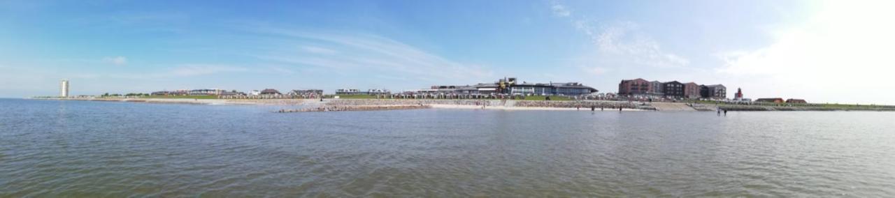 Buesum Nordseestrasse 5 Eg Fewo Esterno foto