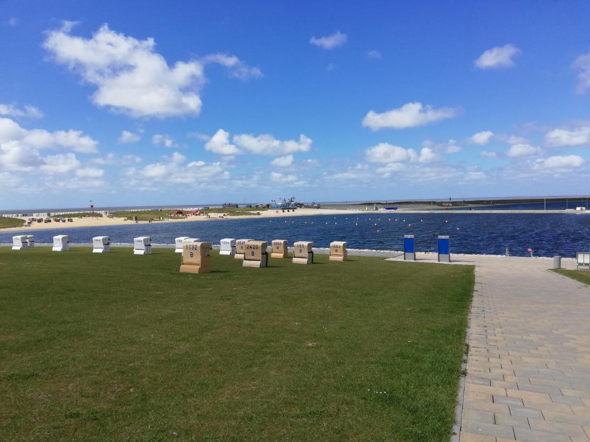 Buesum Nordseestrasse 5 Eg Fewo Esterno foto